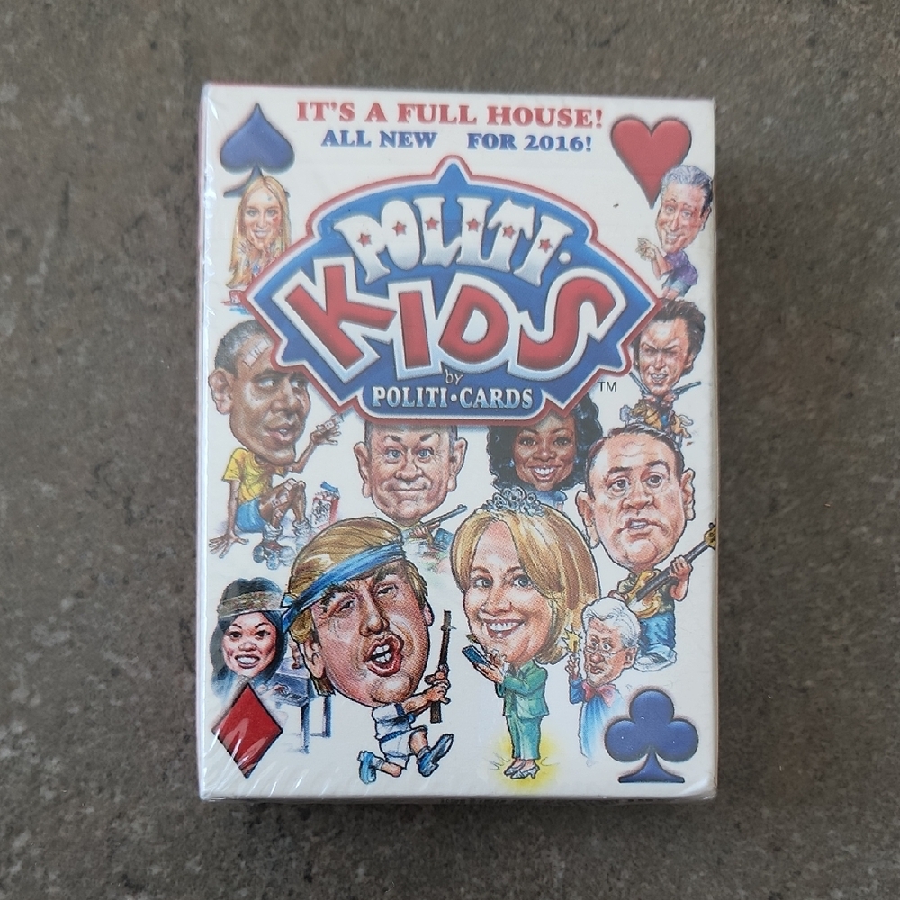 Politi-Kids Card Game by - Colorful Deck
